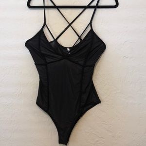 Semi-Sheer Bodysuit